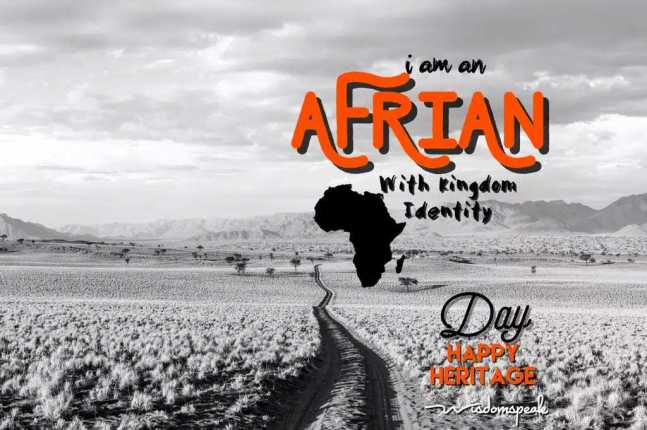 i am an african