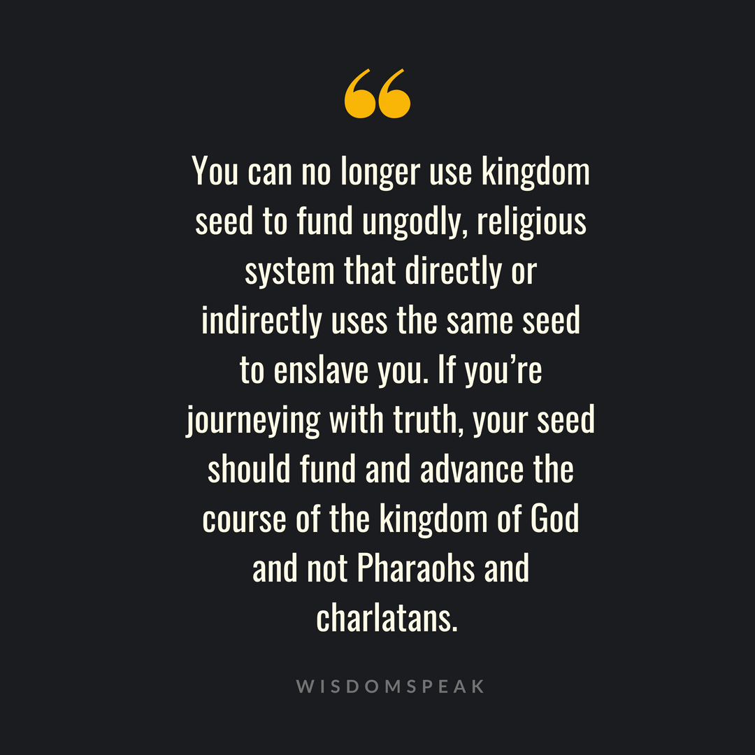 your seed and the kingdom of God