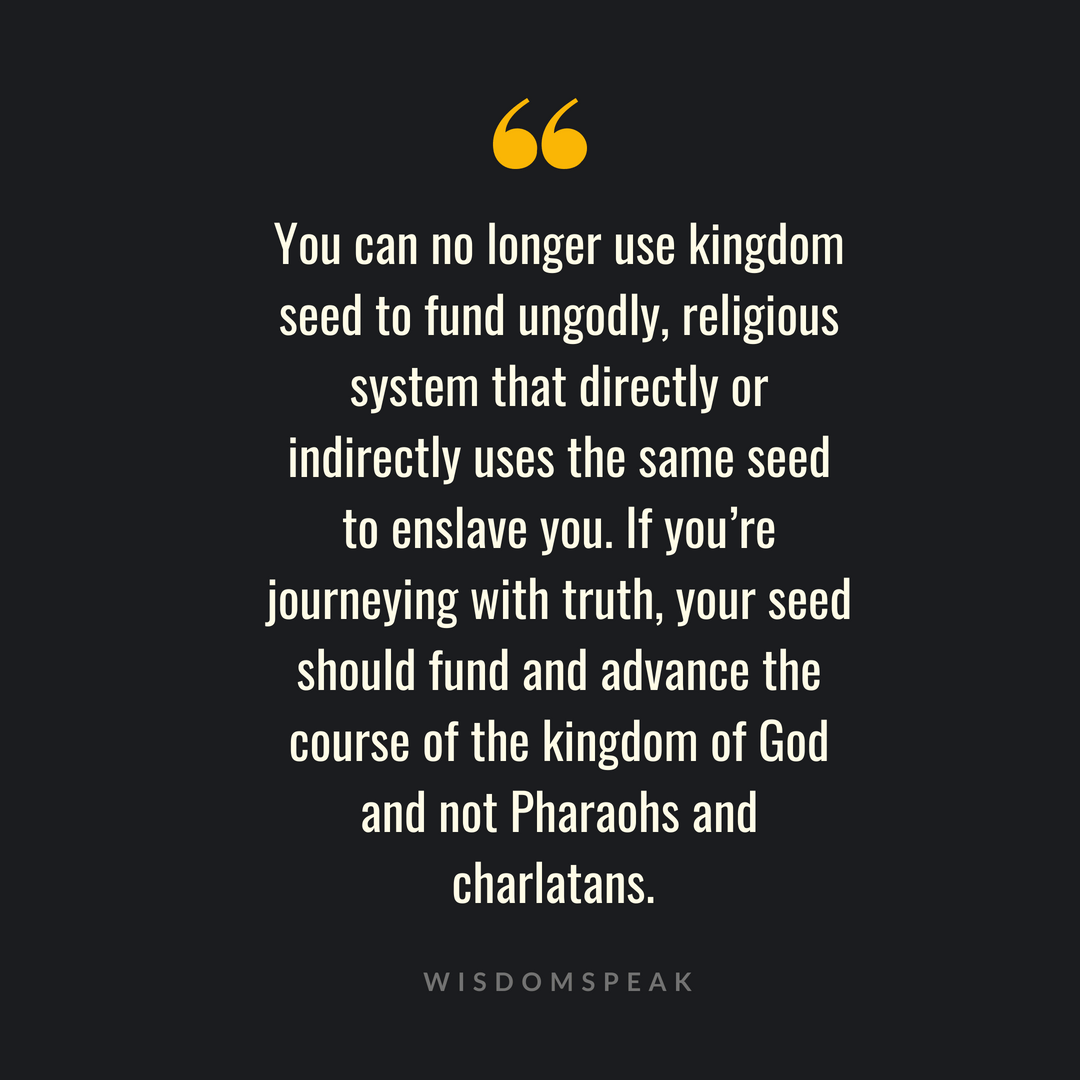 your seed and the kingdom of God