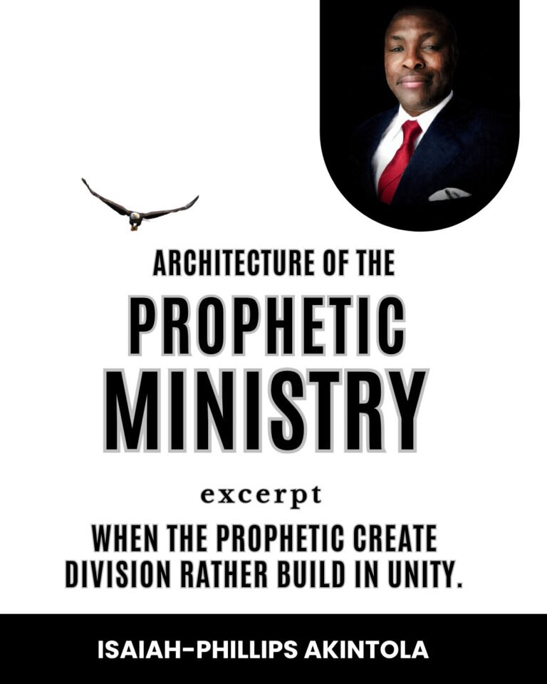 UNDERSTANDING THE PROPHETIC MINISTRY.